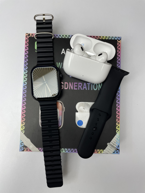 Combo ACE-20: Reloj Inteligente Watch 10 + Audífonos Inalámbricos 5ta GEN